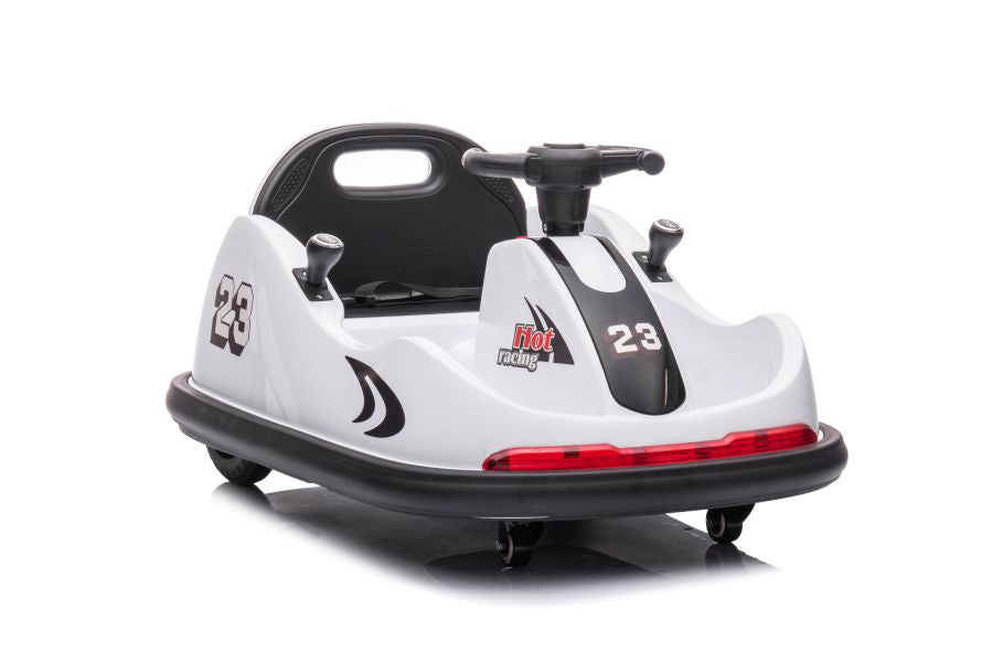 Masinuta electrica cu telecomanda GTS1166, Alb, Lean 9565