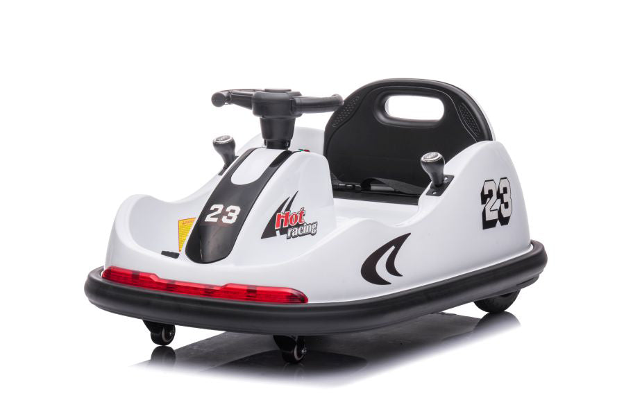 Masinuta electrica cu telecomanda GTS1166, Alb, Lean 9565