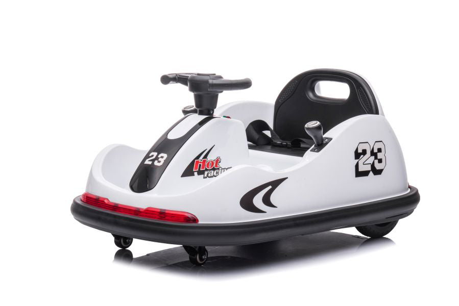 Masinuta electrica cu telecomanda GTS1166, Alb, Lean 9565