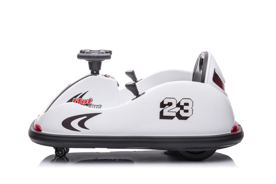 Masinuta electrica cu telecomanda GTS1166, Alb, Lean 9565