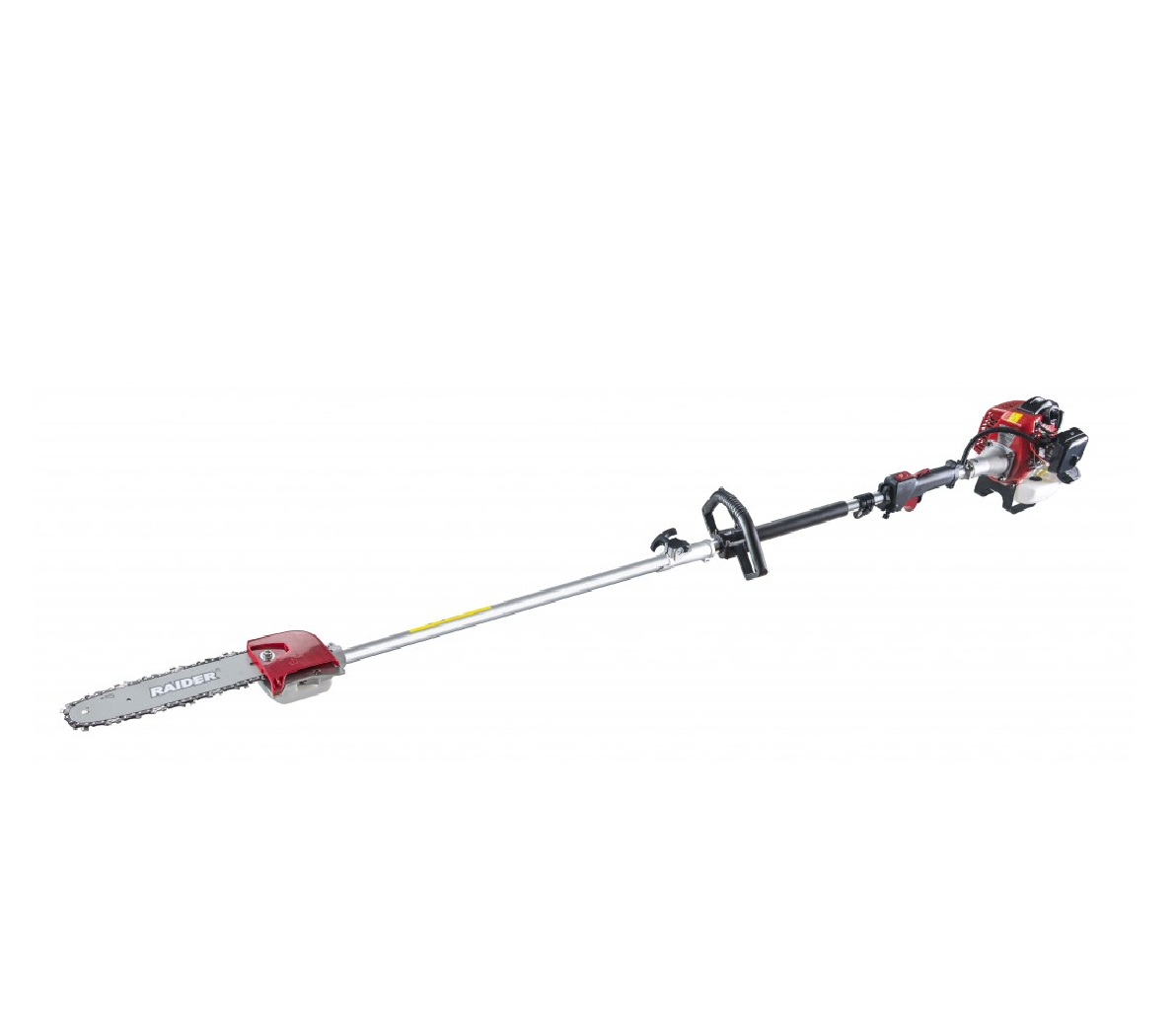 Motofierastrau crengi pe benzina RD-GPS01, tija detasabila, 0.7 kW, 250 mm, extensie 1 m, Raider 075555