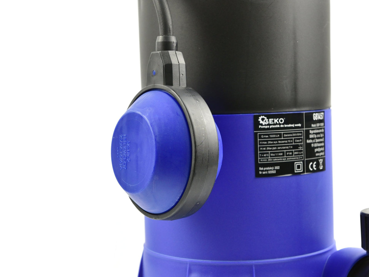 Pompa pentru apa curata / murdara, 1100W, Geko G81457