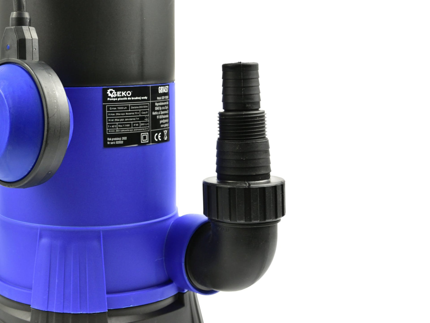 Pompa pentru apa curata / murdara, 1100W, Geko G81457