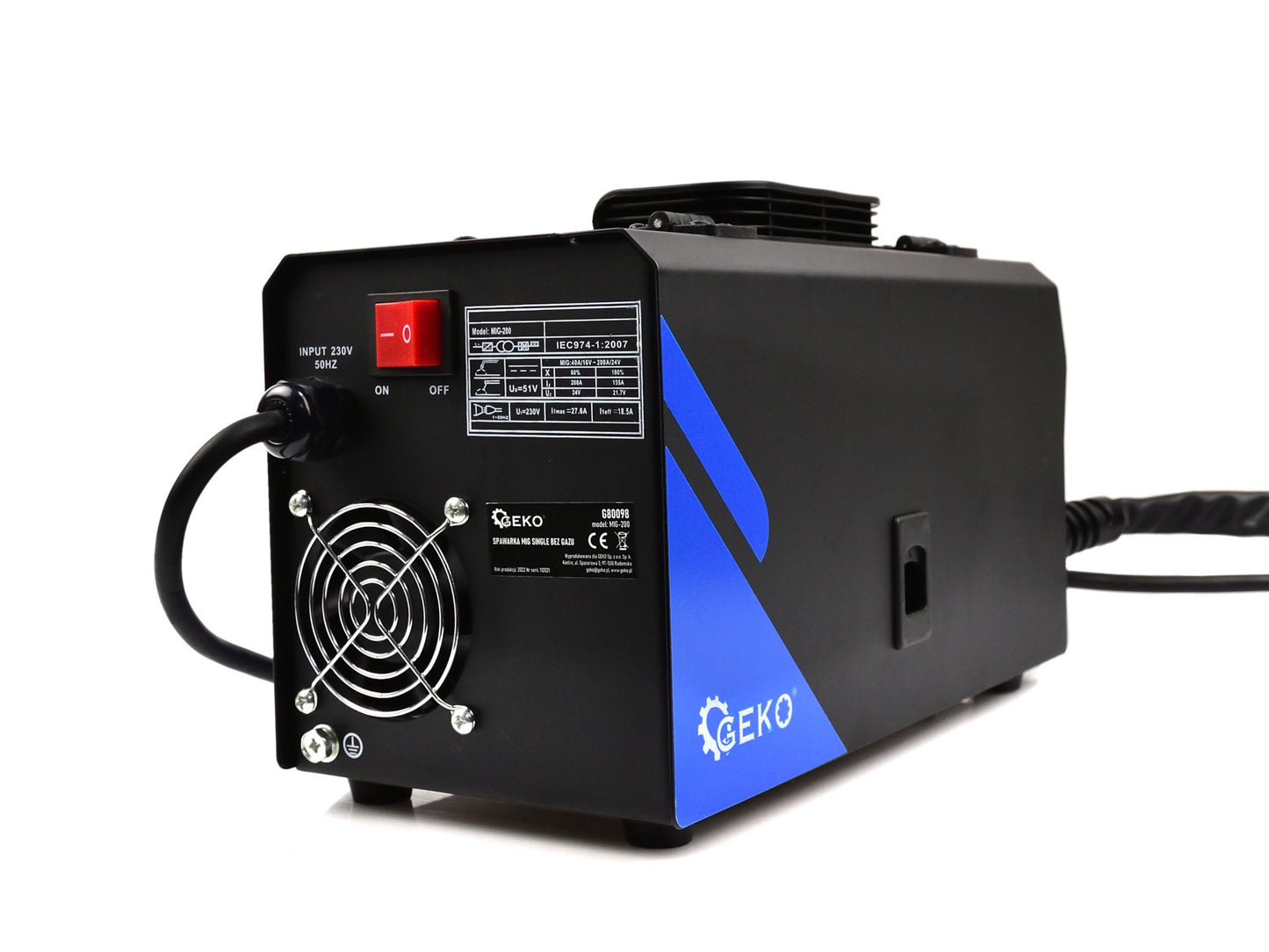 Aparat de sudura invertor MIG, Geko G80098