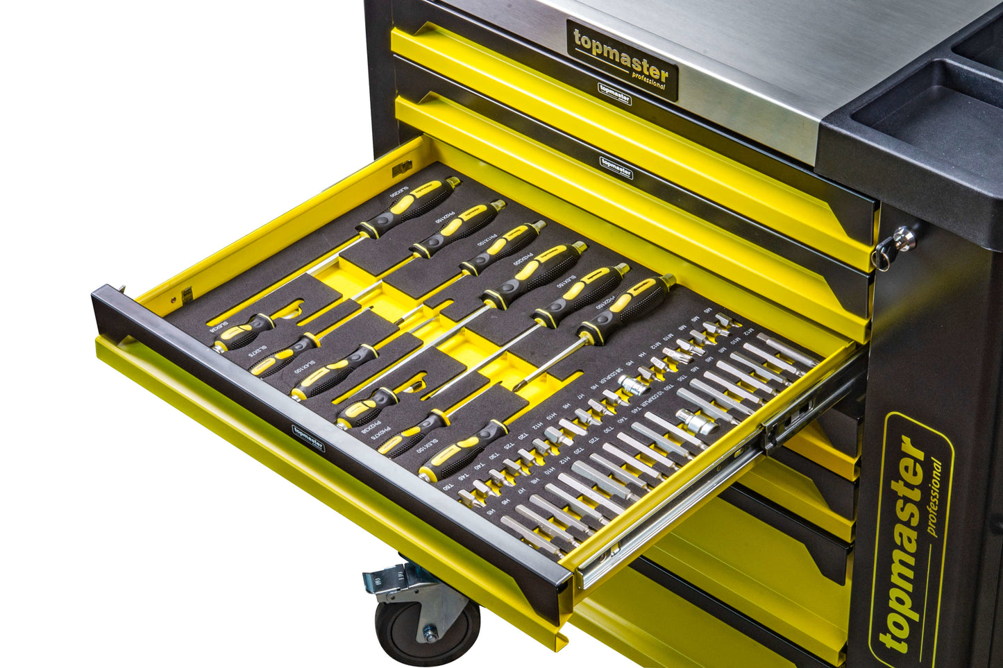 Carucior de scule cu 182 piese, Topmaster, 455555