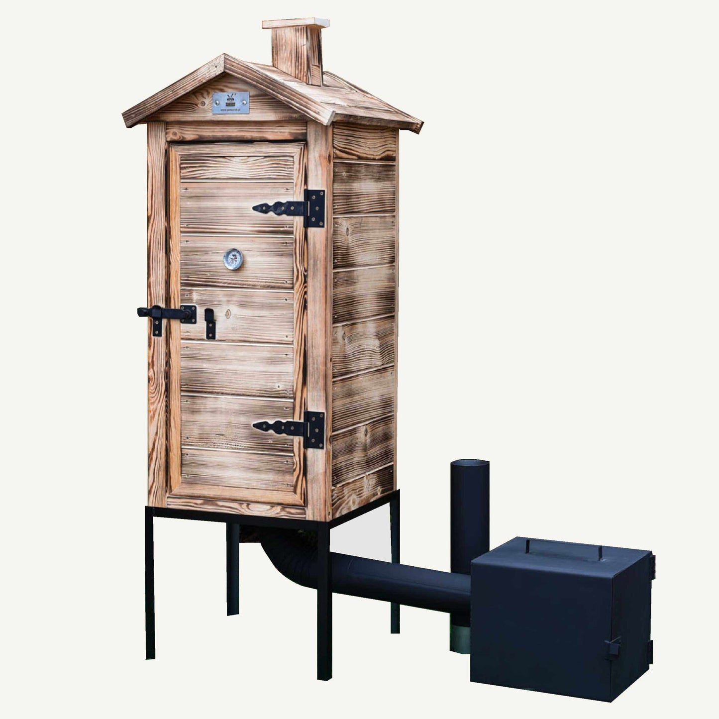 Afumatoare Premium din lemn de molid, maro, 60 cm, Pan Kornik PC3001