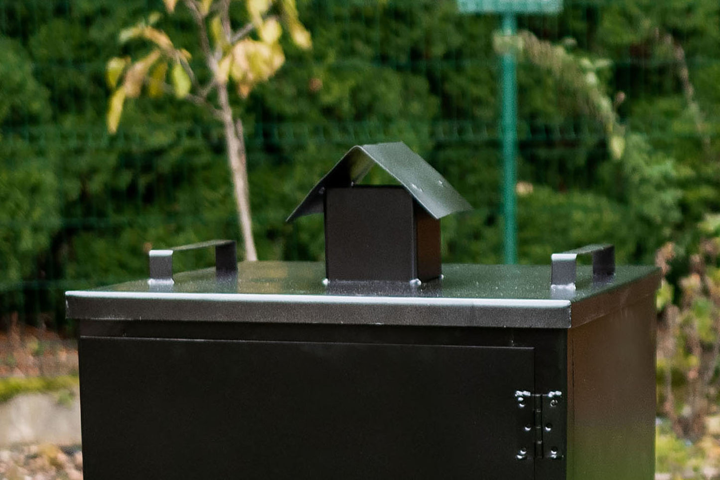 Afumatoare metalica cu 2 camere, Pan Kornik PC6001