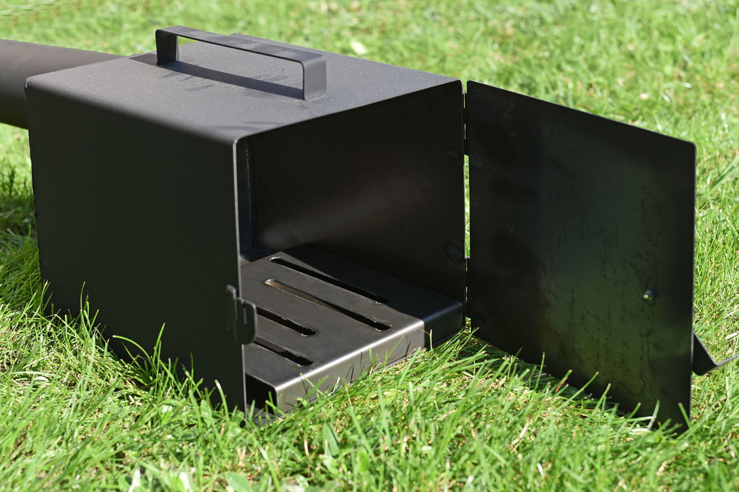 Afumatoare metalica cu 2 camere, Pan Kornik PC6001