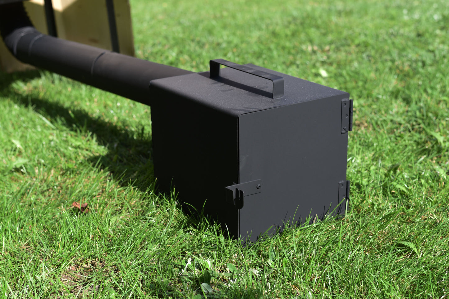 Afumatoare metalica cu 2 camere, Pan Kornik PC6001