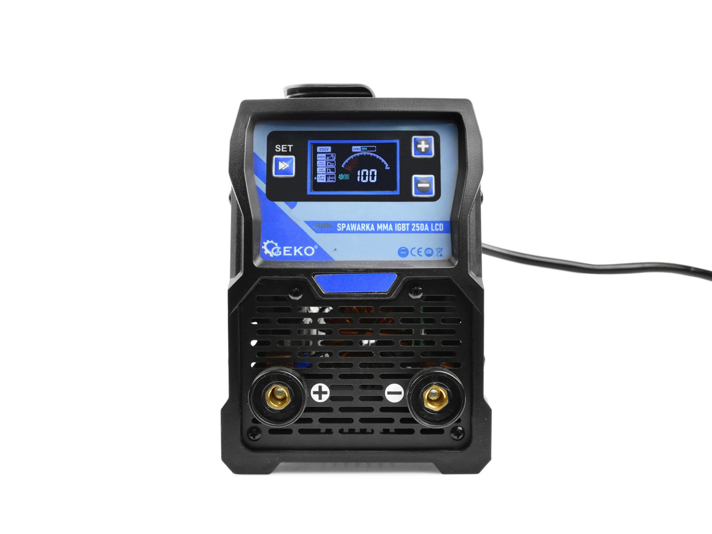 Aparat de sudura tip invertor IGBT MMA, afisaj LCD, Geko G80086