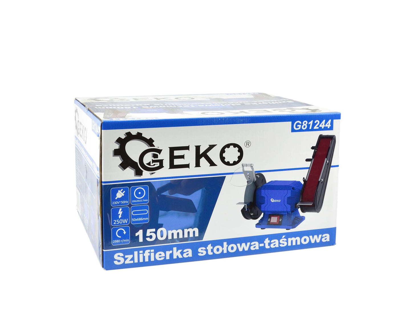 Polizor de banc, 150 mm, Geko G81244