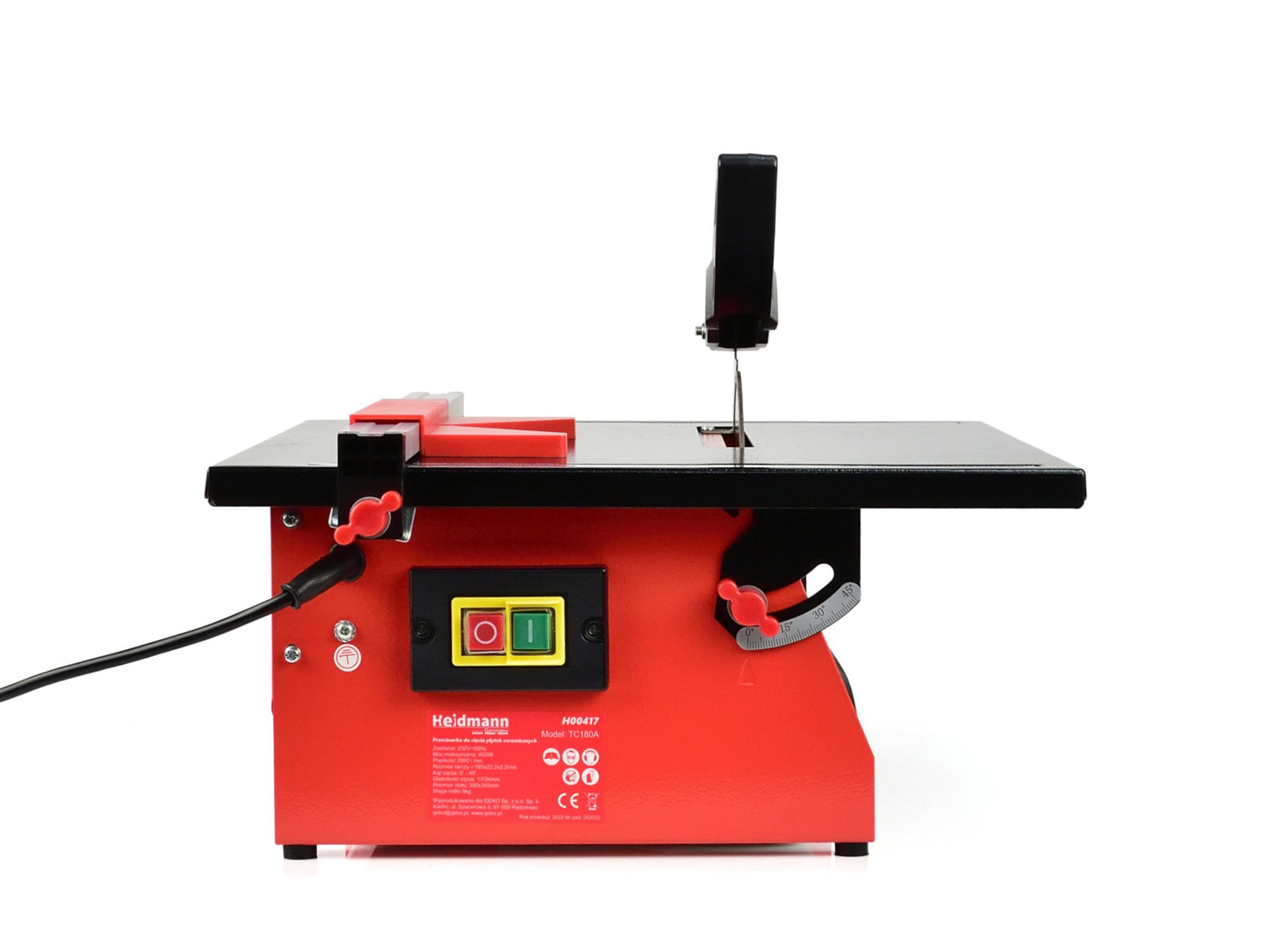 Masina de taiat placi ceramice, Heidmann H00417