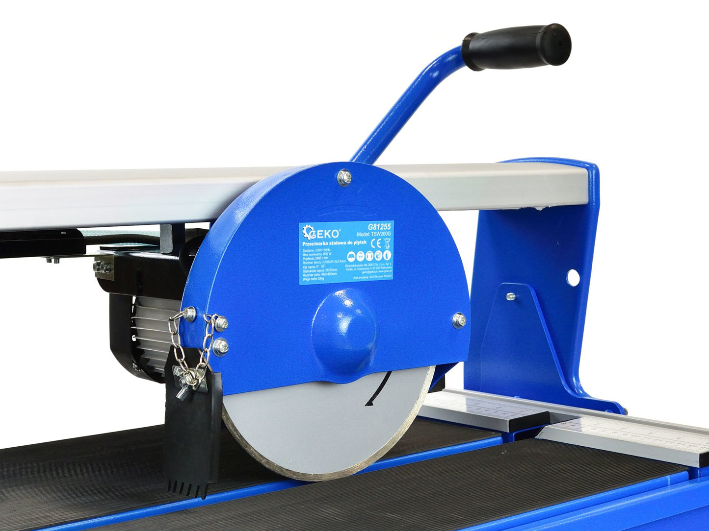 Masina de taiat gresie si faianta, 920 mm, lama 200 mm, 800 W, Geko G81255