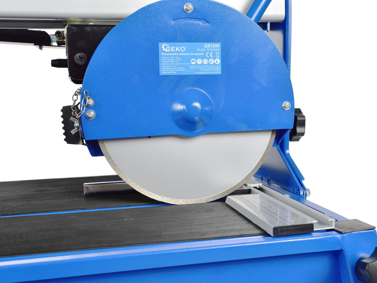 Masina de taiat gresie si faianta, 1020 mm, lama 250 mm, 1200 W, Geko G81256