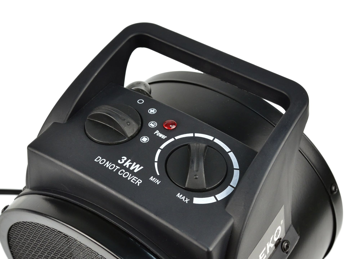 Aeroterma electrica din ceramica, 3 kW, Geko G80408