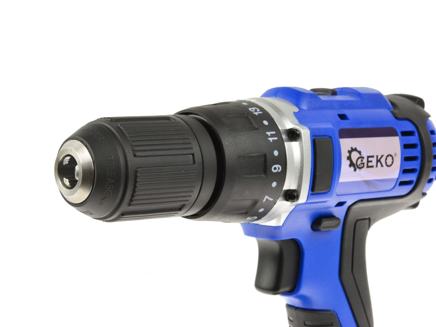 Set surubelnita electrica, 45 Nm, 13 mm, acumulator 2Ah, incarcator 18 V, Geko G80611-2