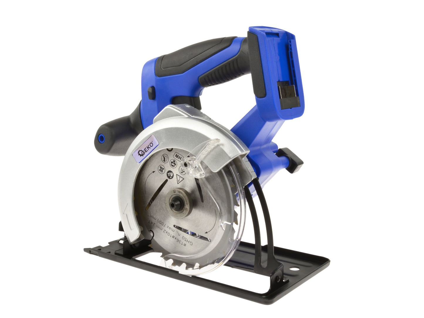 Set fierastrau circular, 3800 rpm, 40 mm, acumulator 4 Ah, incarcator 18 V, Geko G80612-4