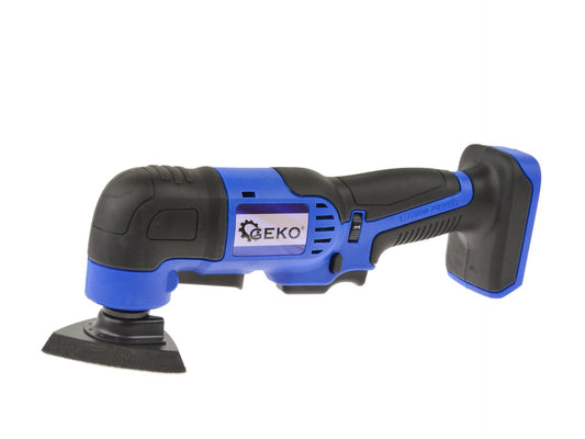 Set unealta multifunctionala cu accesorii, acumulator 4Ah, incarcator 18 V, Geko G80617-4