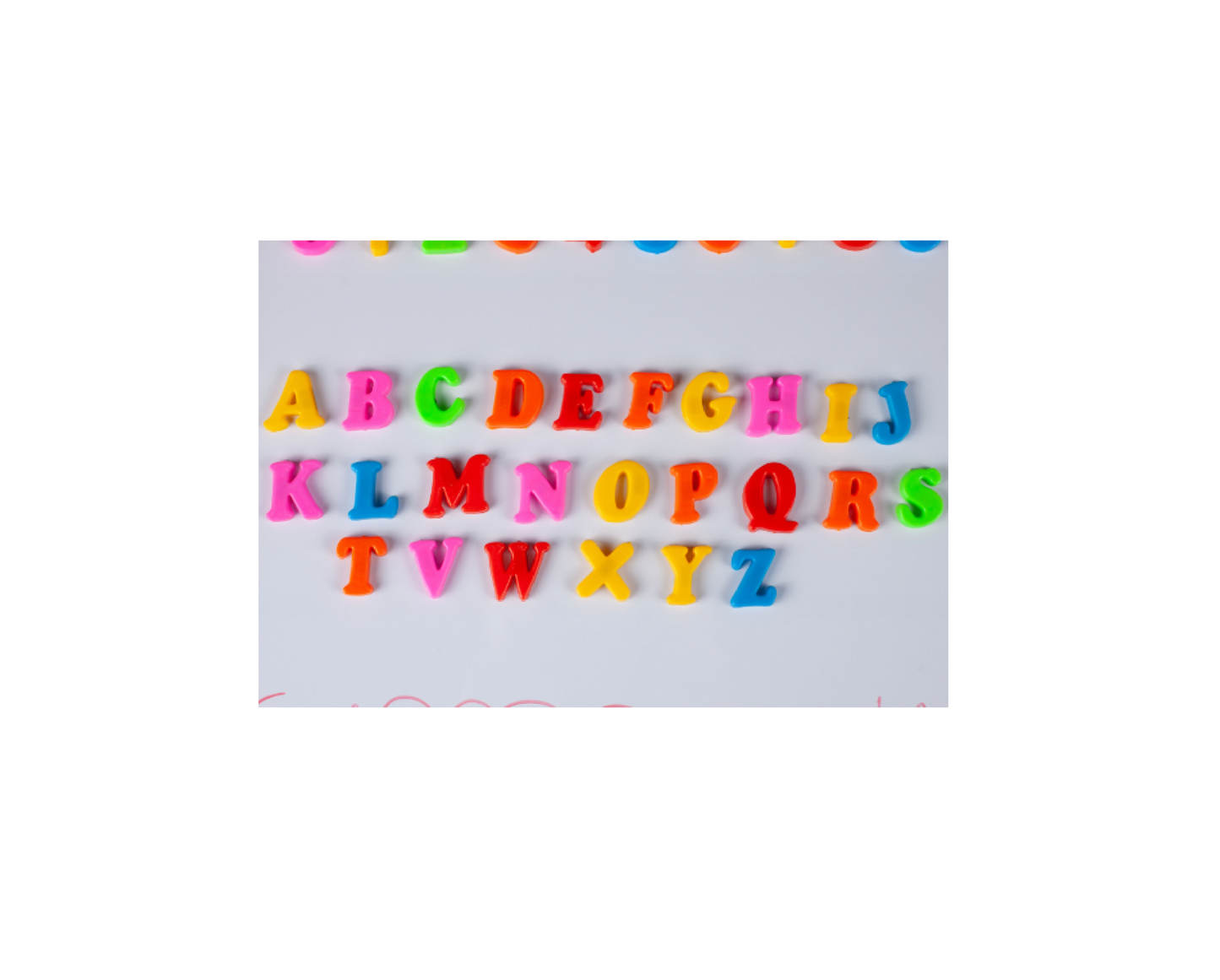 Set tabla 2 in 1, creta, markere, litere si cifre magnetice, burete, MalPlay 108403