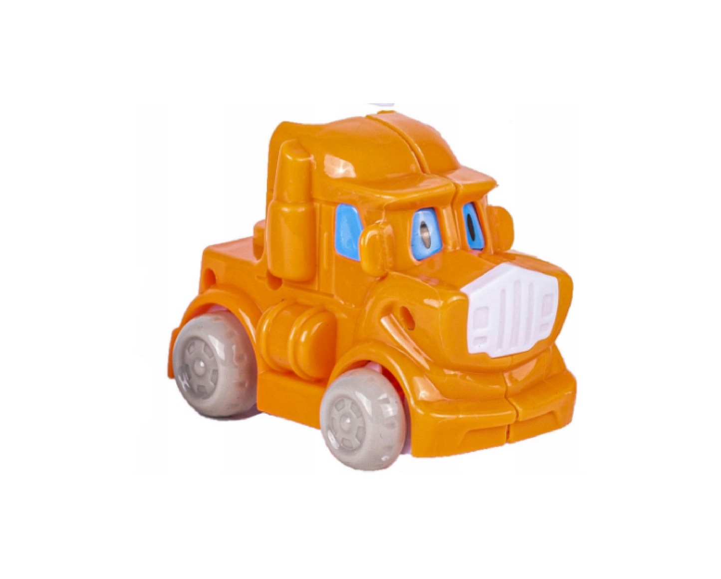 Set autocamion interactiv cu sunete, masinute, elicopter, 8 elemente, 32 x 40 cm, MalPlay 107910