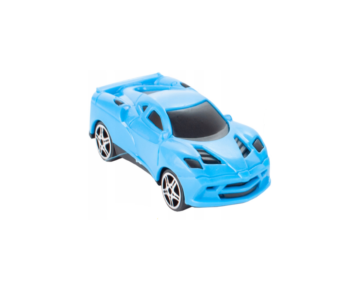 Set pista de curse cu 4 masinute, 45 x 30 x 23 cm, MalPlay 108445