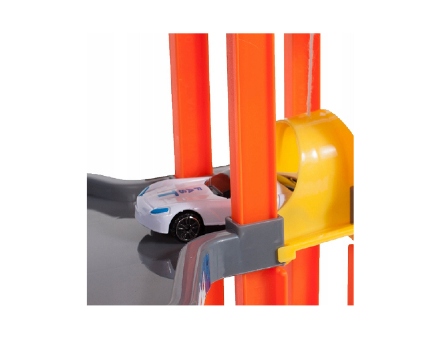 Set parcare multietajata cu 2 masinute, MalPlay 105907