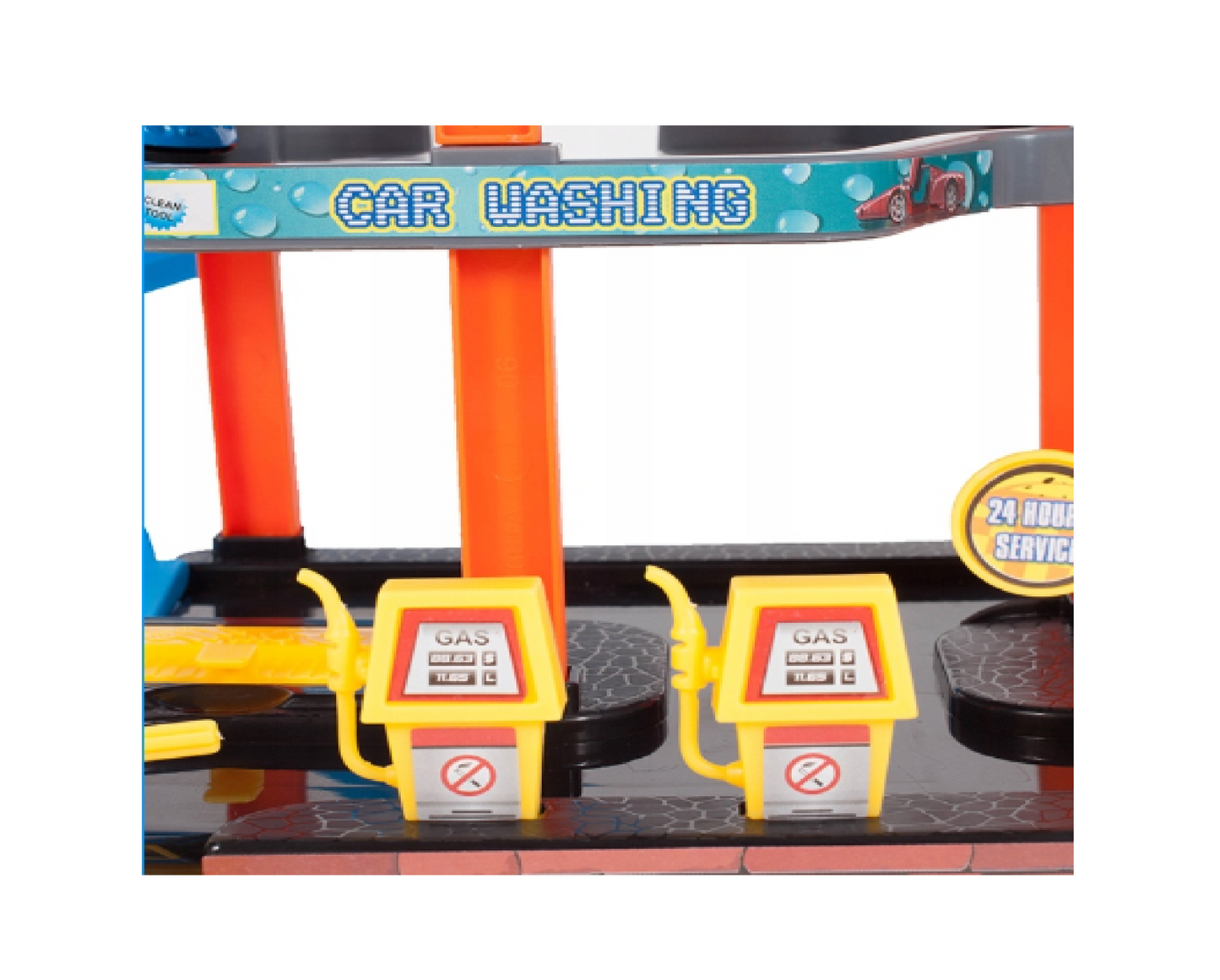 Set parcare multietajata cu 2 masinute, MalPlay 105907