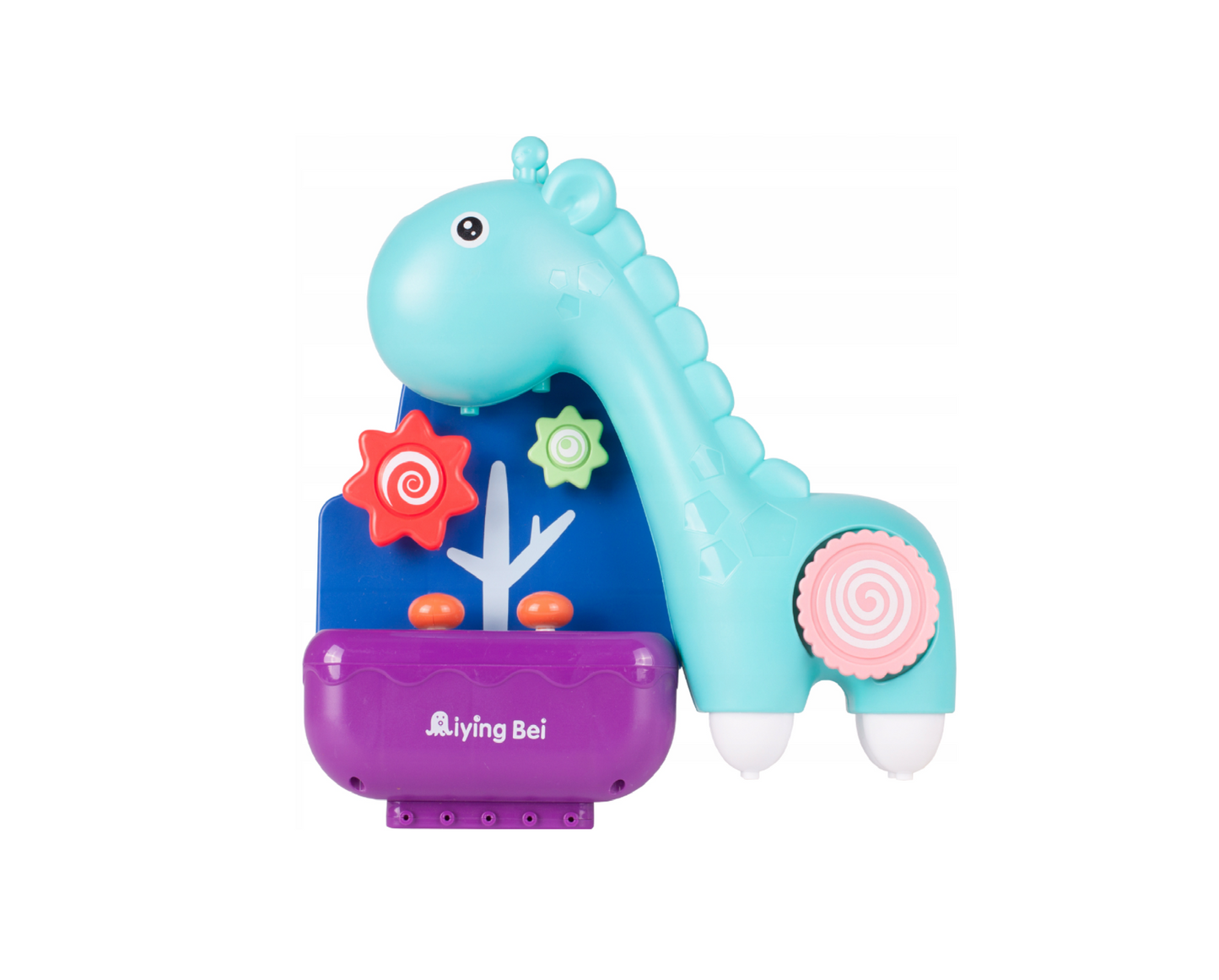 Jucarie de baie girafa, 21,5 x 7,0 x 23,0 cm, MalPlay 108878