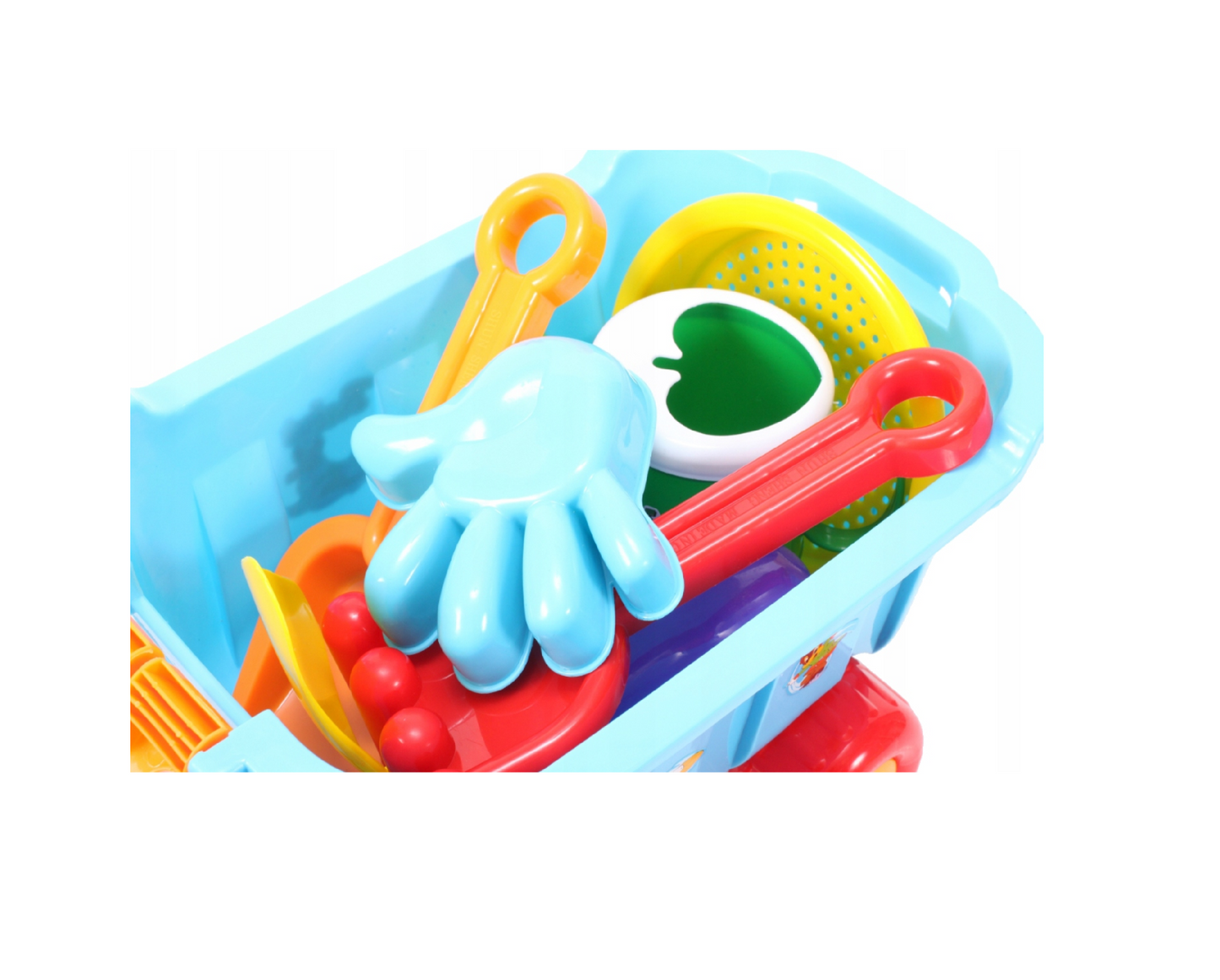 Set jucarii nisip, 7 elemente, MalPlay 102831