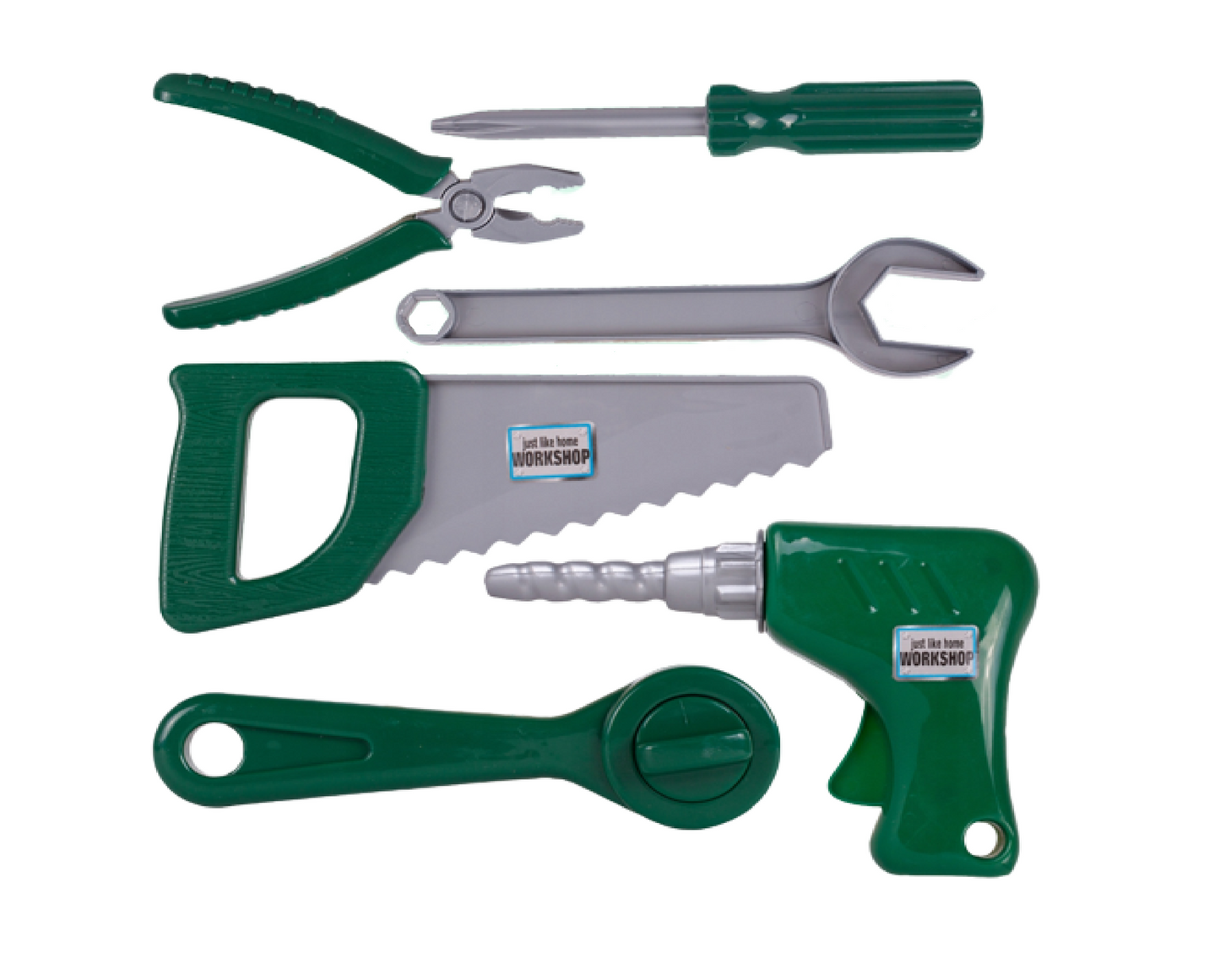 Set de scule pentru copii, 11 elemente, MalPlay 108804