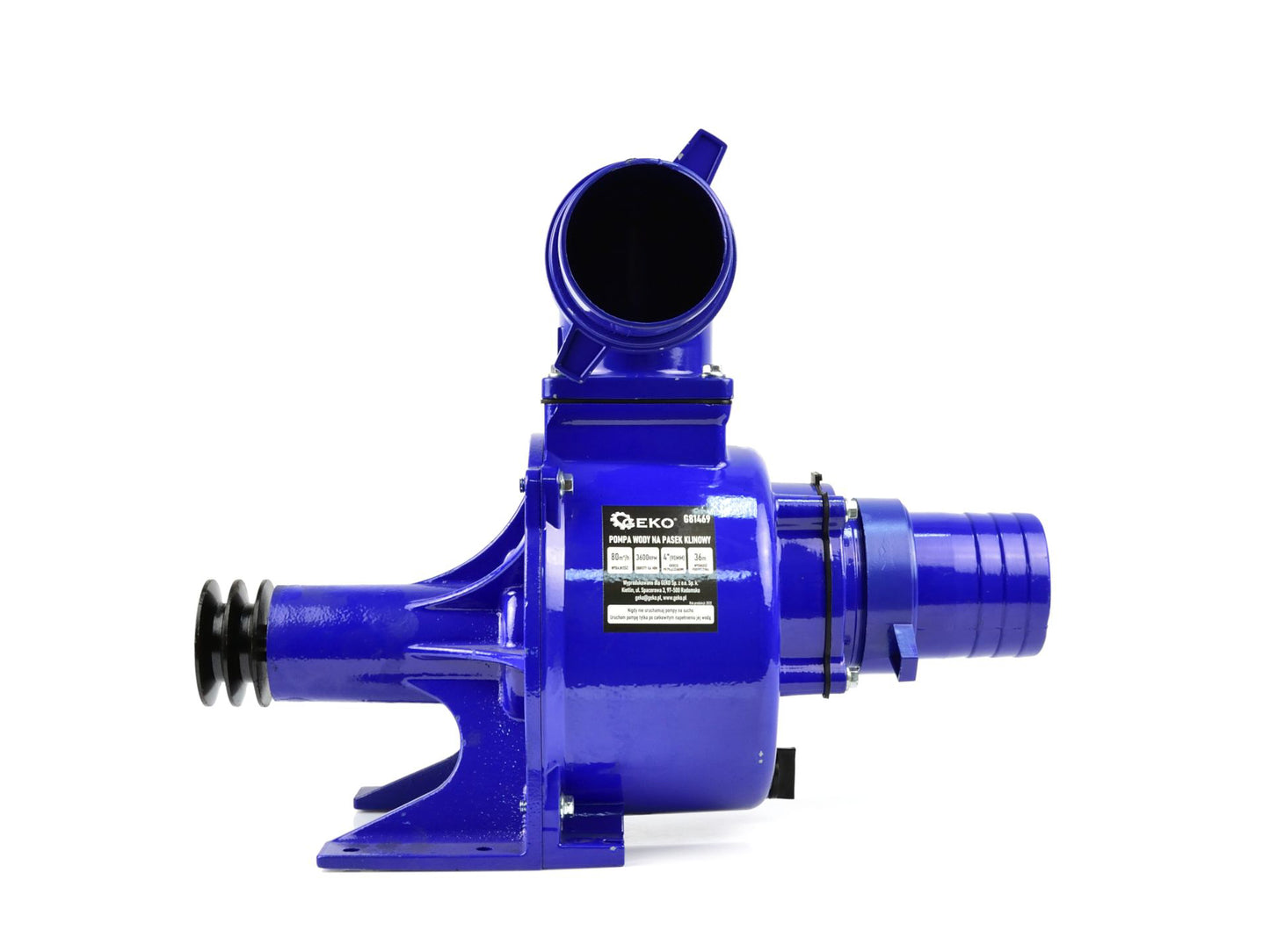 Pompa de apa angrenaj fulie 4", Geko G81469