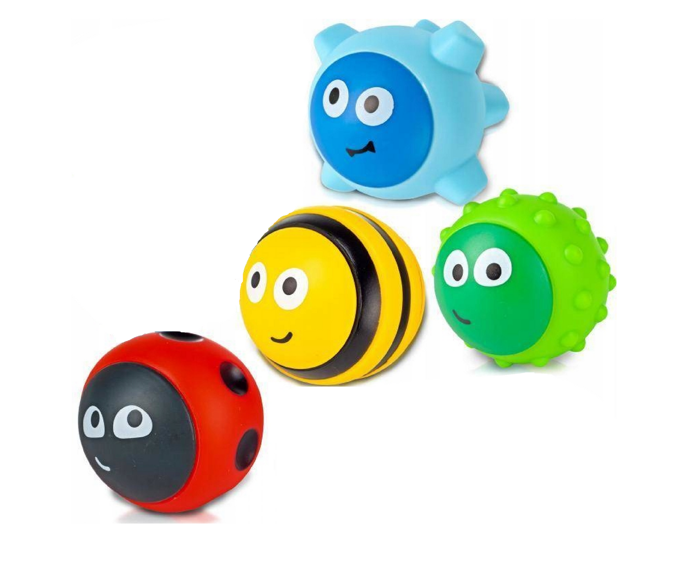 Set bile senzoriale, 4 elemente, MalPlay 108815