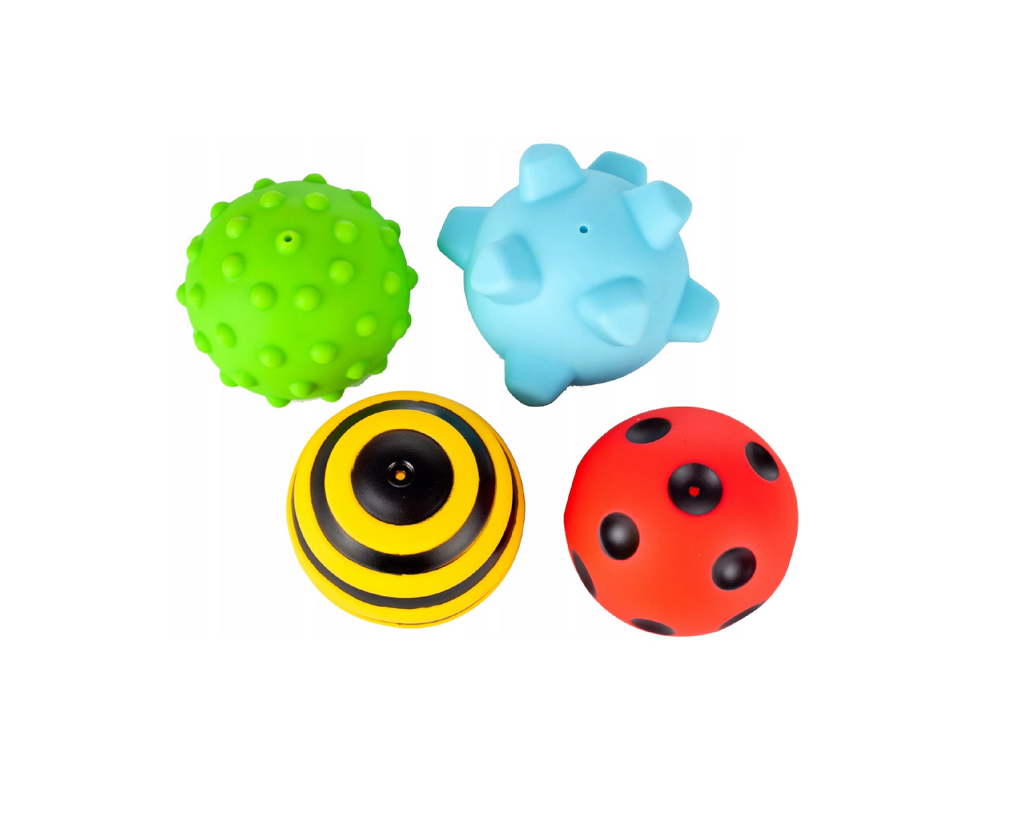 Set bile senzoriale, 4 elemente, MalPlay 108815