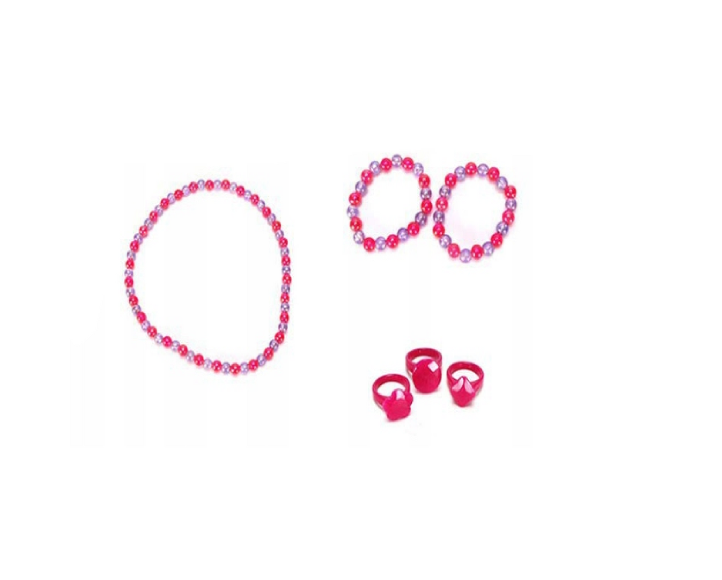 Set masa de toaleta pentru copii, 19 elemente, MalPlay 107182