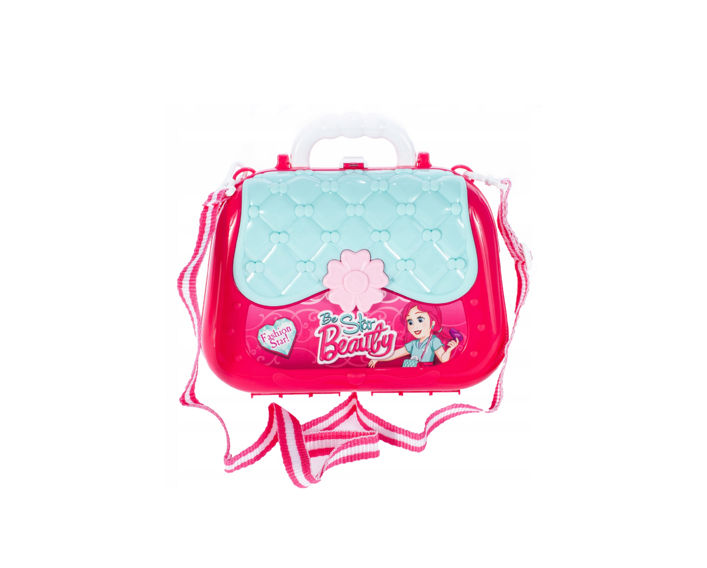 Set masa de toaleta pentru copii, 19 elemente, MalPlay 107182