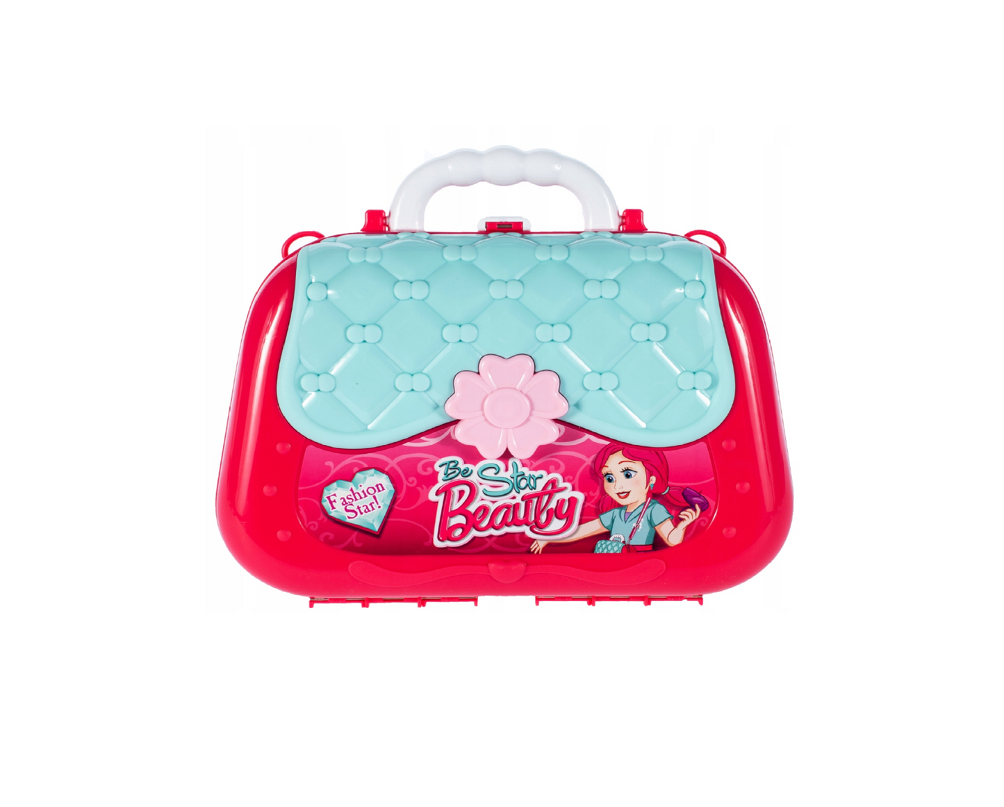 Set masa de toaleta pentru copii, 19 elemente, MalPlay 107182