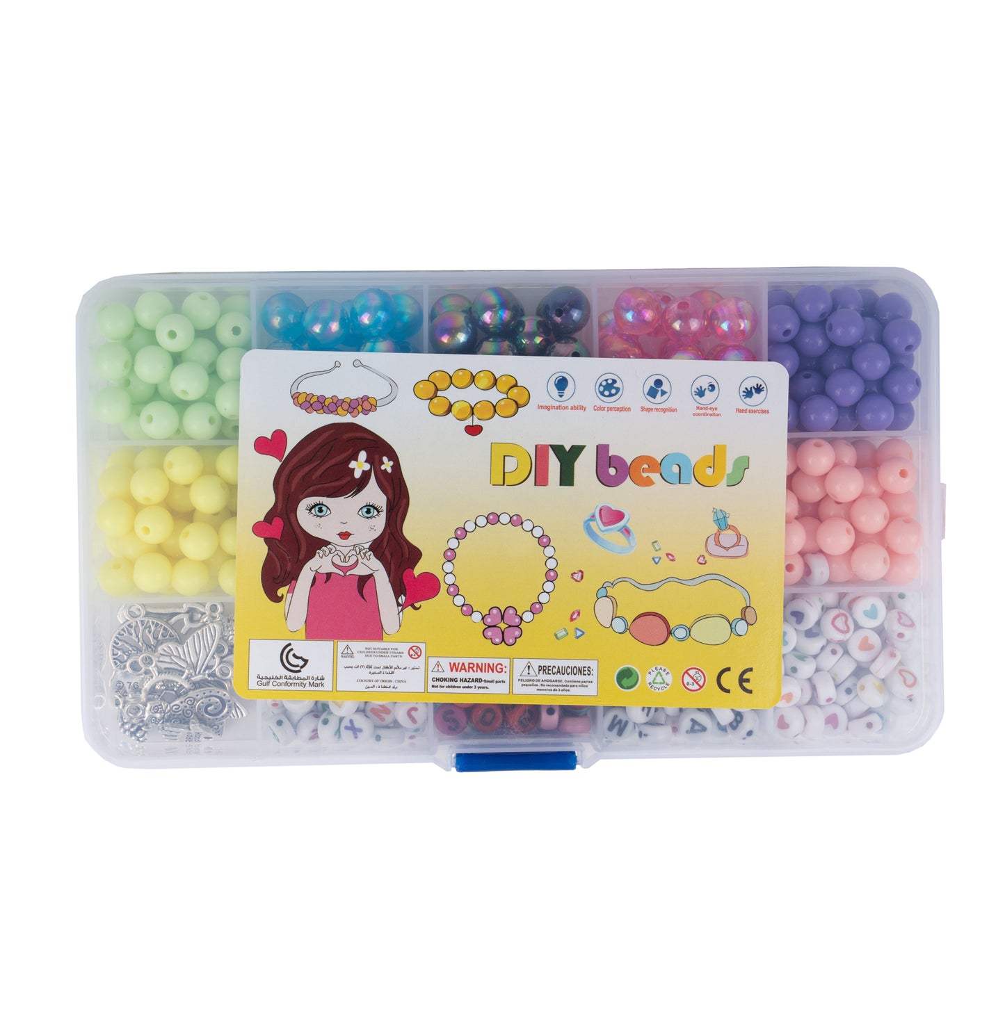 Set margele confectionare bratari, MalPlay 109890