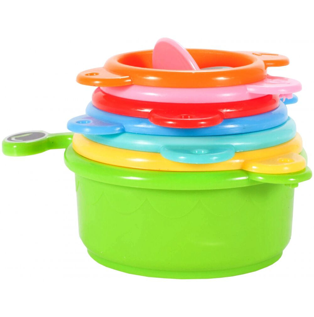 Set jucarii de baie cupe, 7 elemente, MalPlay 107903