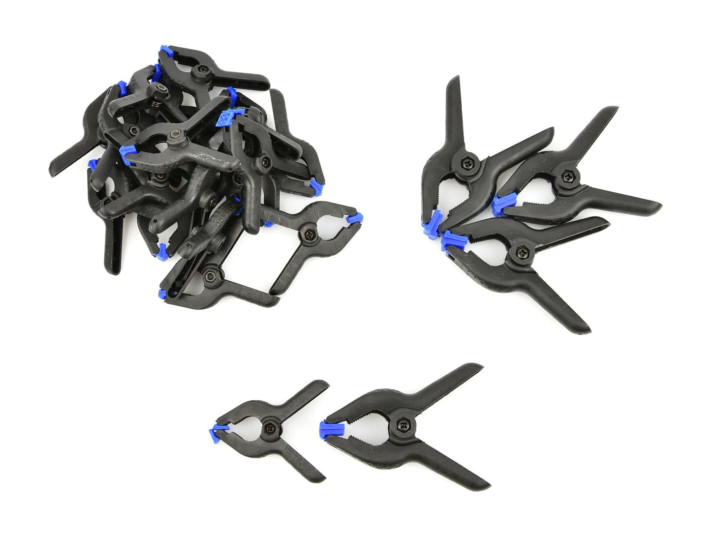 Set cleme cu arc fixare menghine, 22 elemente, Geko G29929