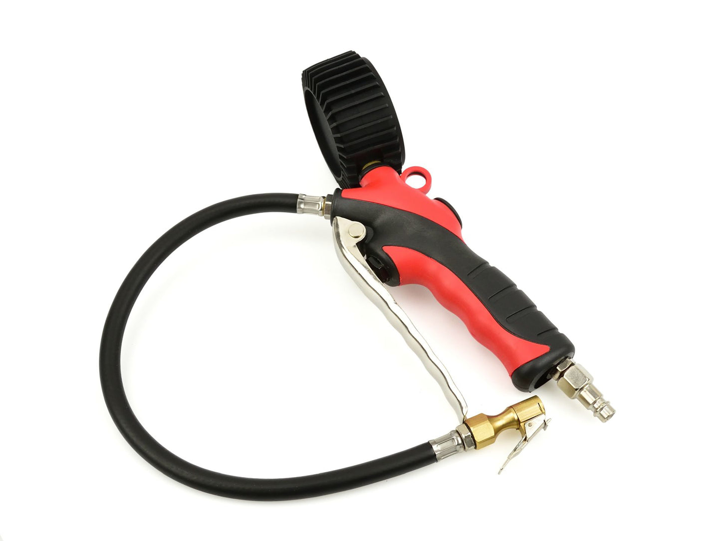 Pistol profesional pentru umflat cu manometru, 0-18 bar, Tvardy T00241