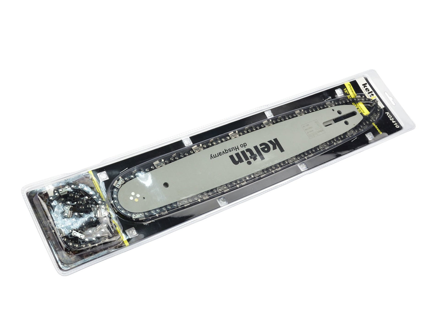 Set lama ghidaj + 2 lanturi, 15", 3.25, 64T, pt. drujba Husqvarna, Keltin K02410