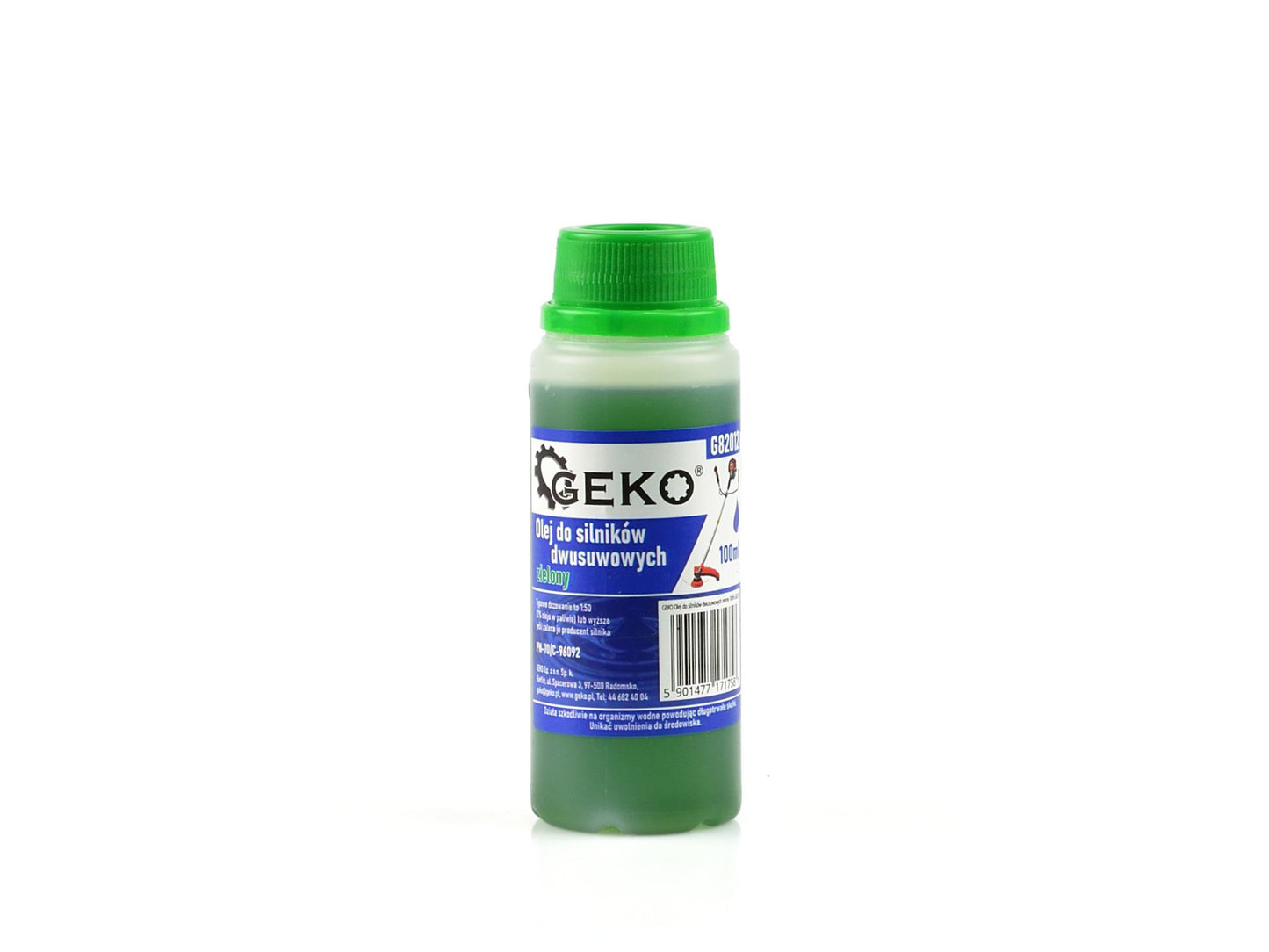 Ulei pentru motor in 2 timpi, verde, 100 ml, Geko G82012