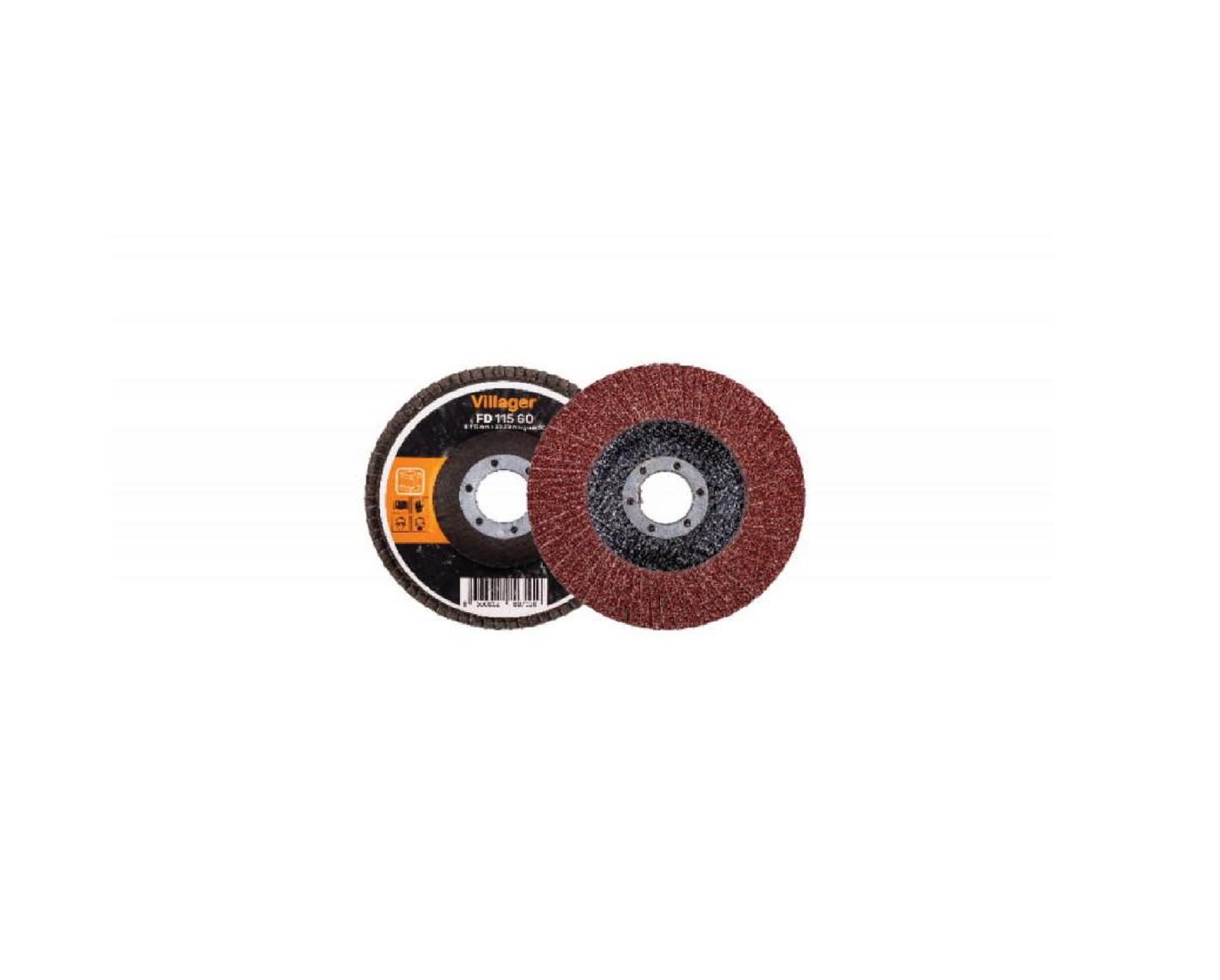 Disc lamelar pentru polizor FD 115/100, 115 mm, Villager VL030485