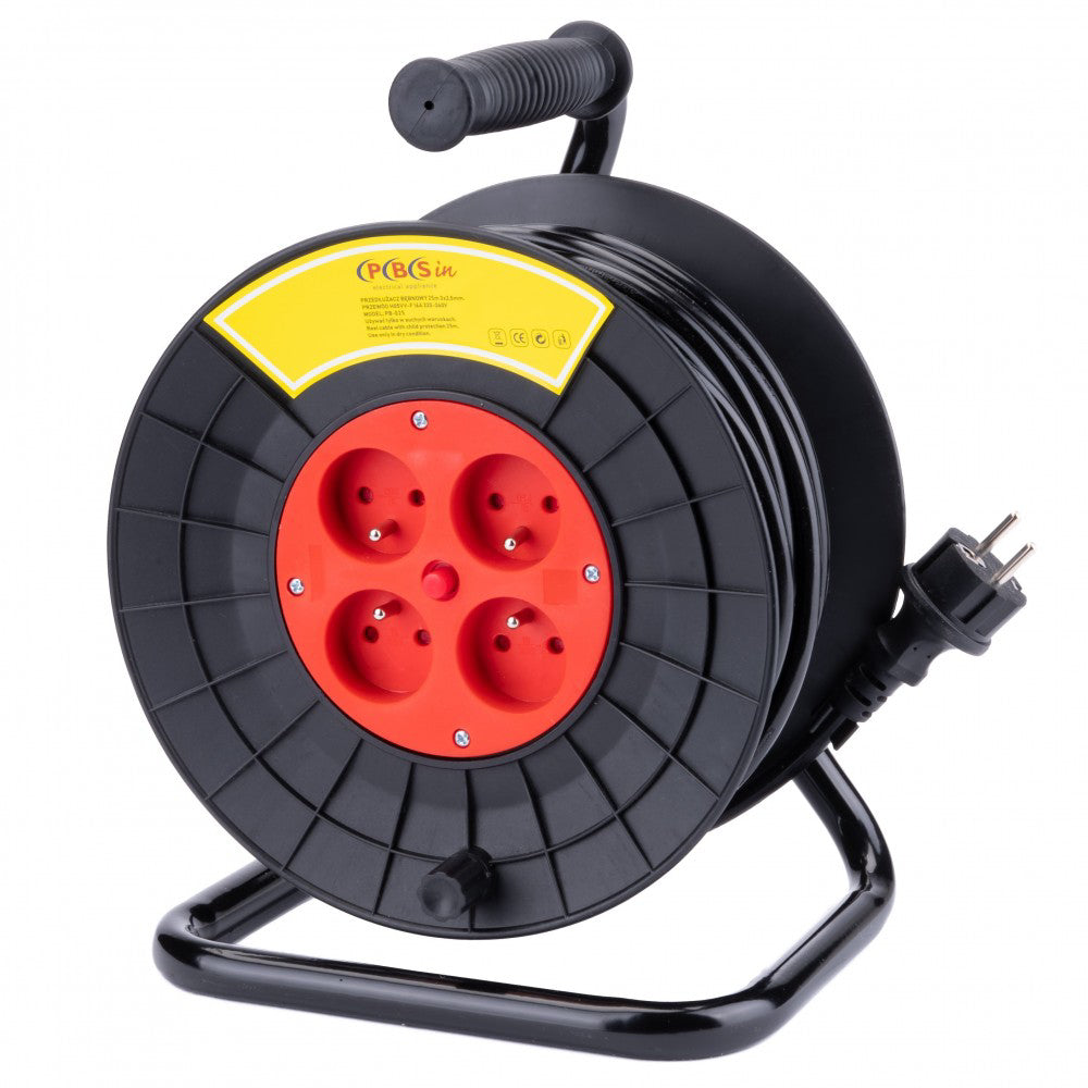 Prelungitor pe tambur AS025/YL6014 - PB-025, 25 m, Powermat PB-025