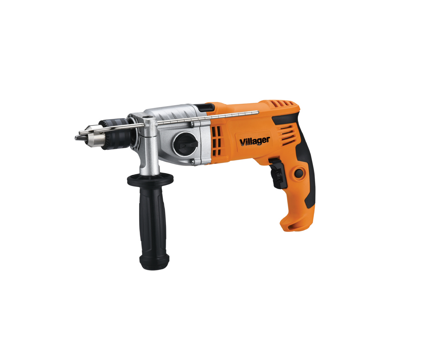 Masina de gaurit cu percutie VLP 212, 1200 W, 3200 rpm, mandrina cu cheie, Villager VL071744