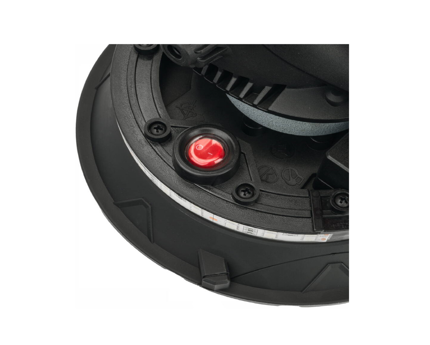 Set masina de slefuit orbitala, 12 foi abrazive, 1500 W, Red Technic RTSDG0023