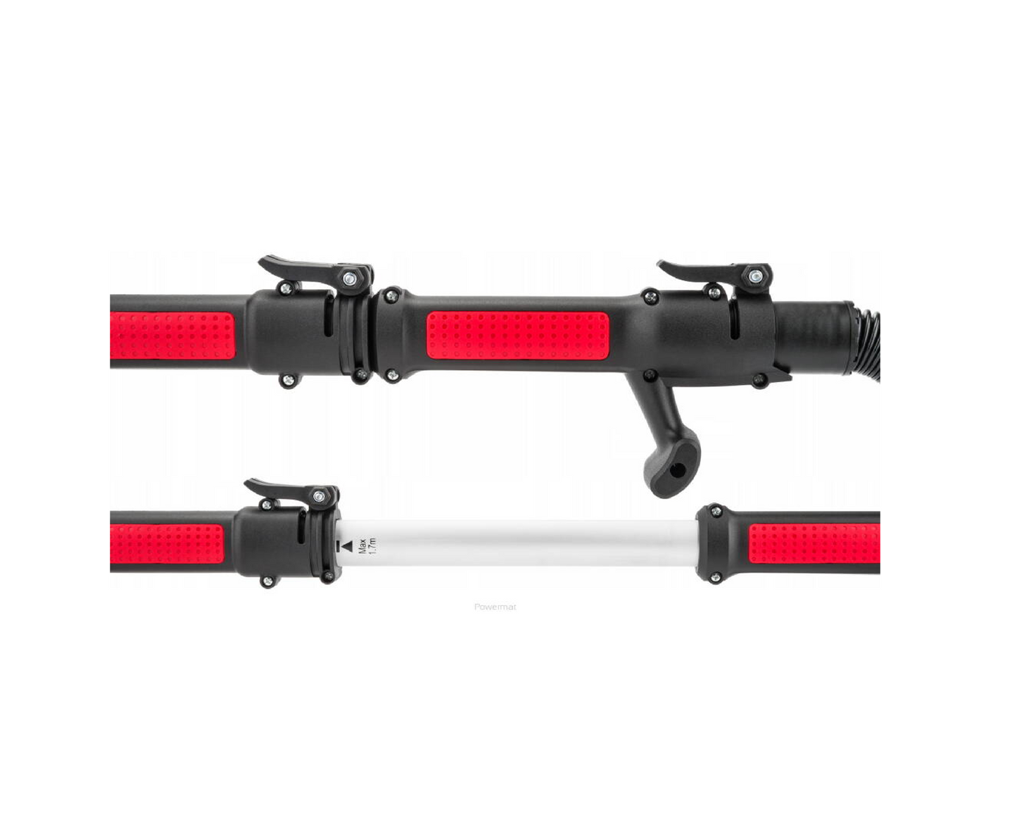 Set slefuitor pentru pereti, 1550 W, 12 foi smirghel, Red Technic RTSDG0019