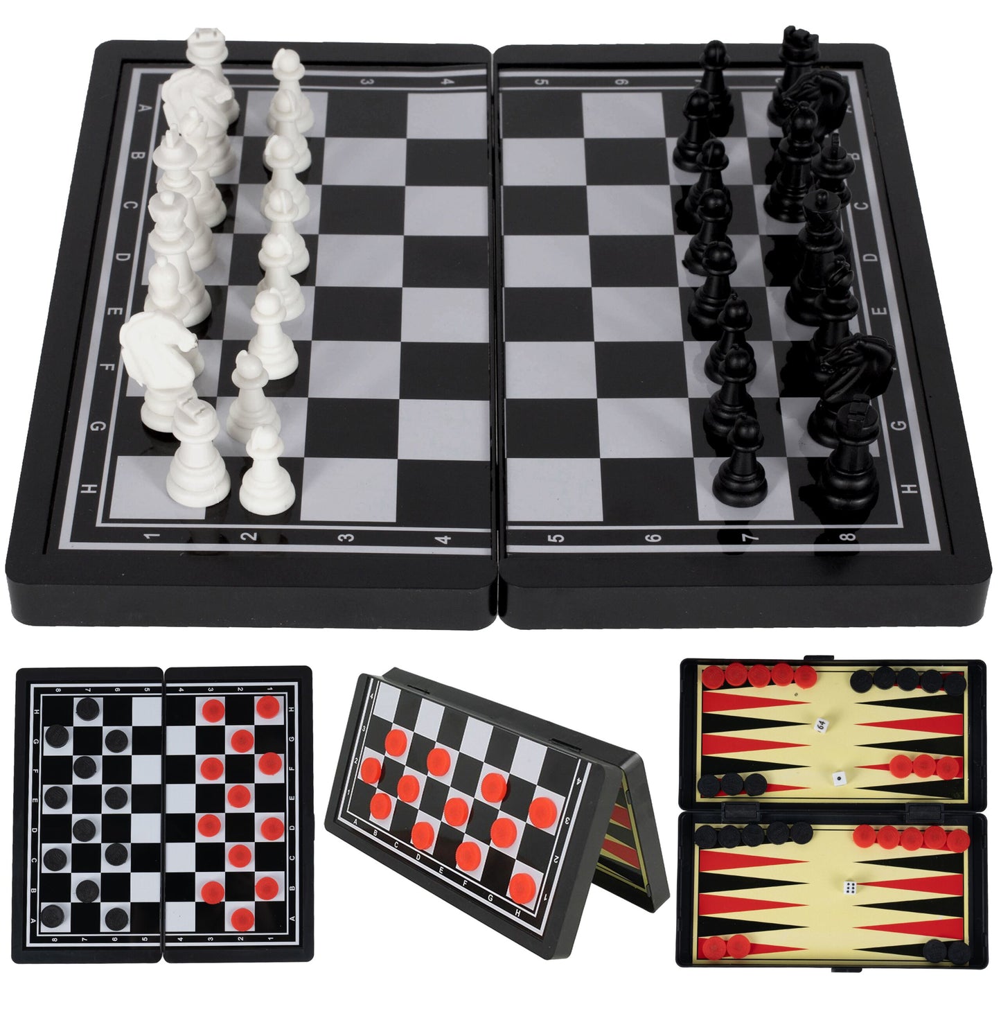 Set tabla de joc 3 in 1, MalPlay 106375