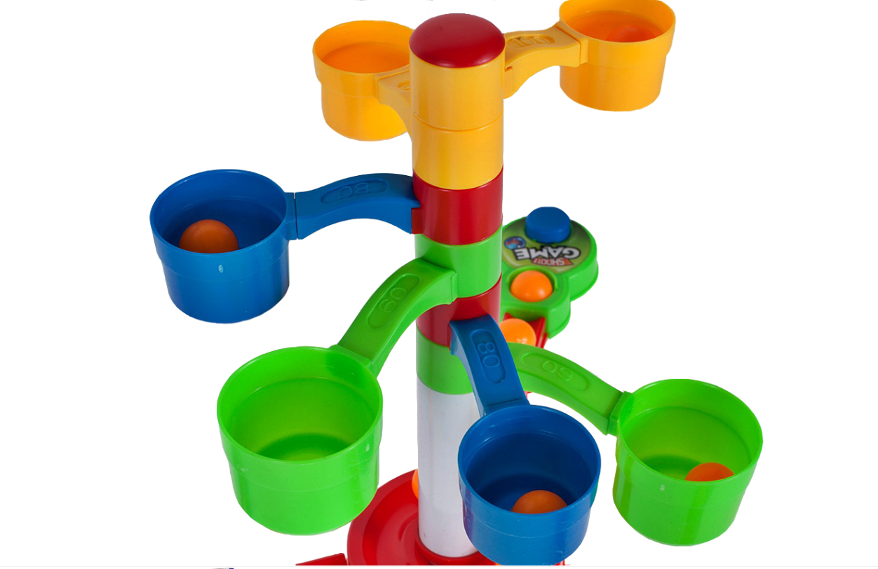 Jocul "Mingilor care sar", 40,5 x 26,5 x 6,5 cm, MalPlay 100764