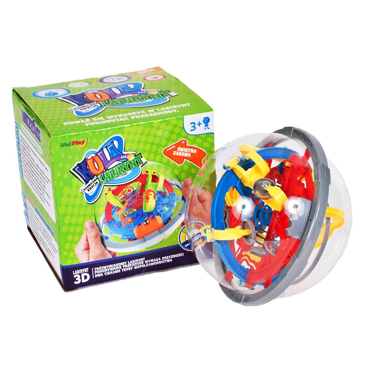 Jucarie 3D tip minge - labirint, MalPlay 105931